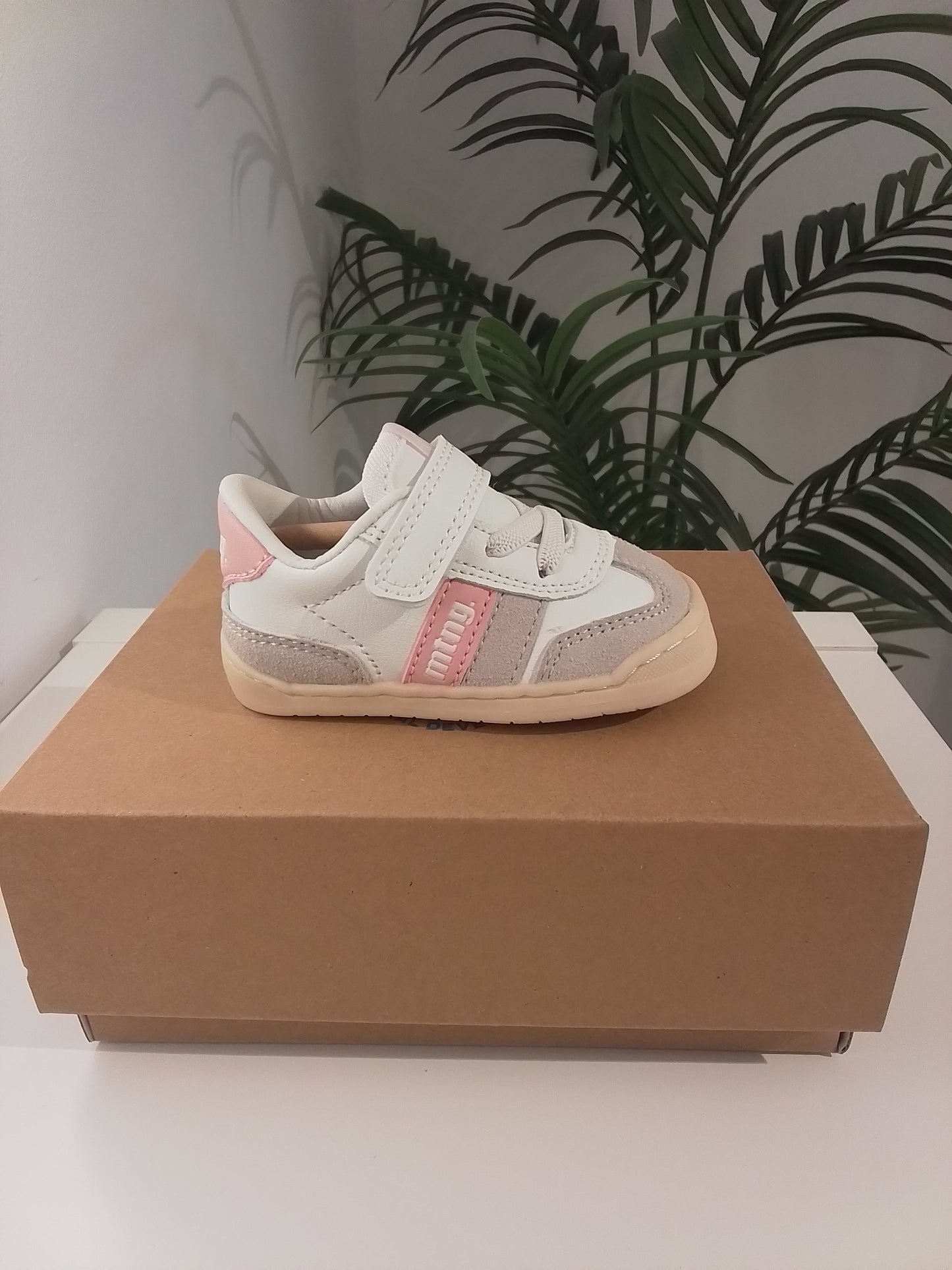 49060-V25 RESPECT BLANCO/ROSA MUSTANG KIDS