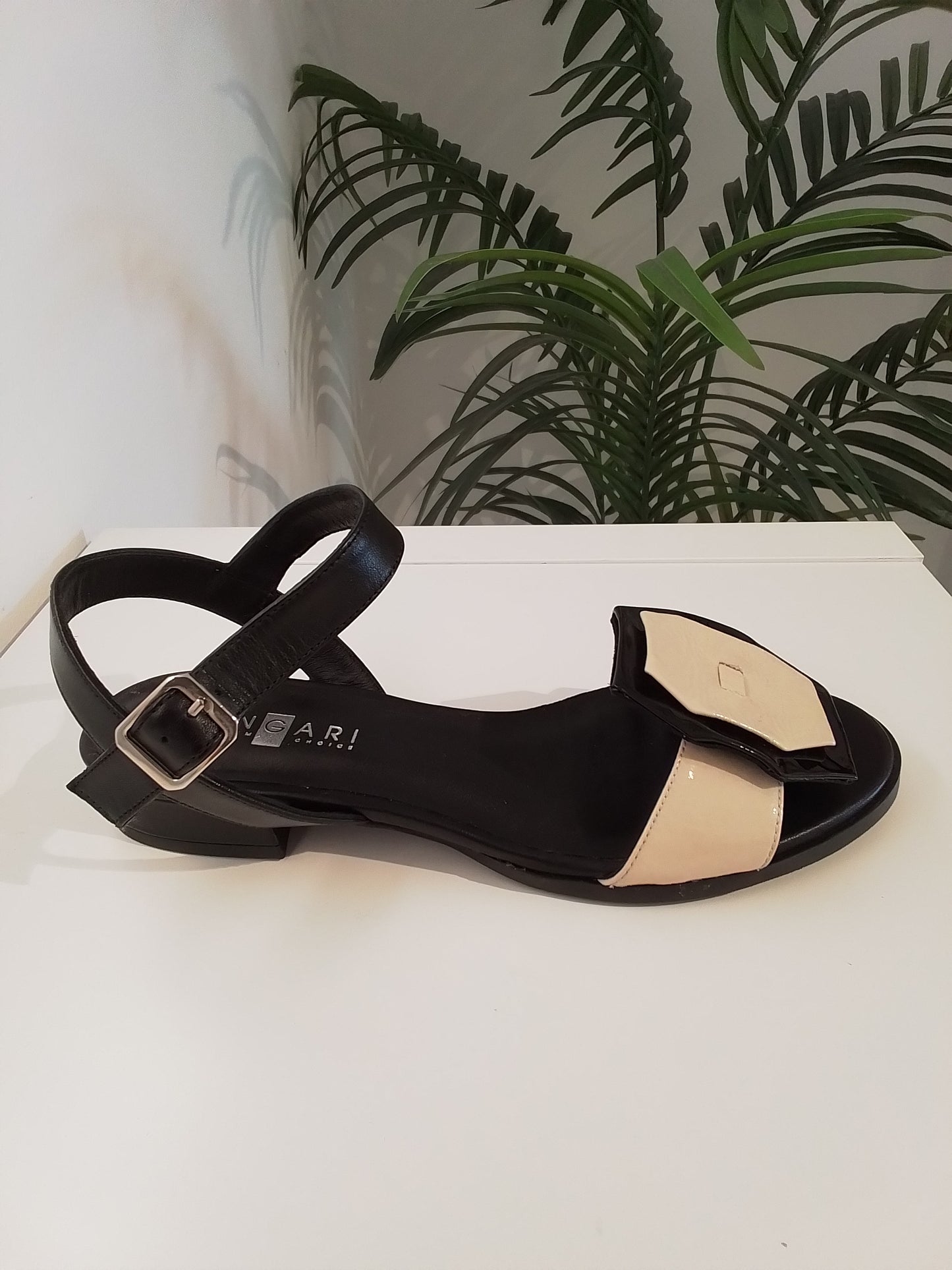 50516-V25 NEGRO/CREMA CHAROL ANGARI