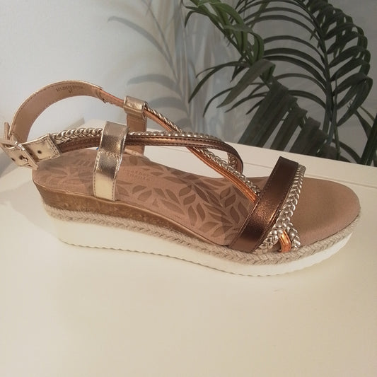 59612-V24 bronce/naranja MUSTANG