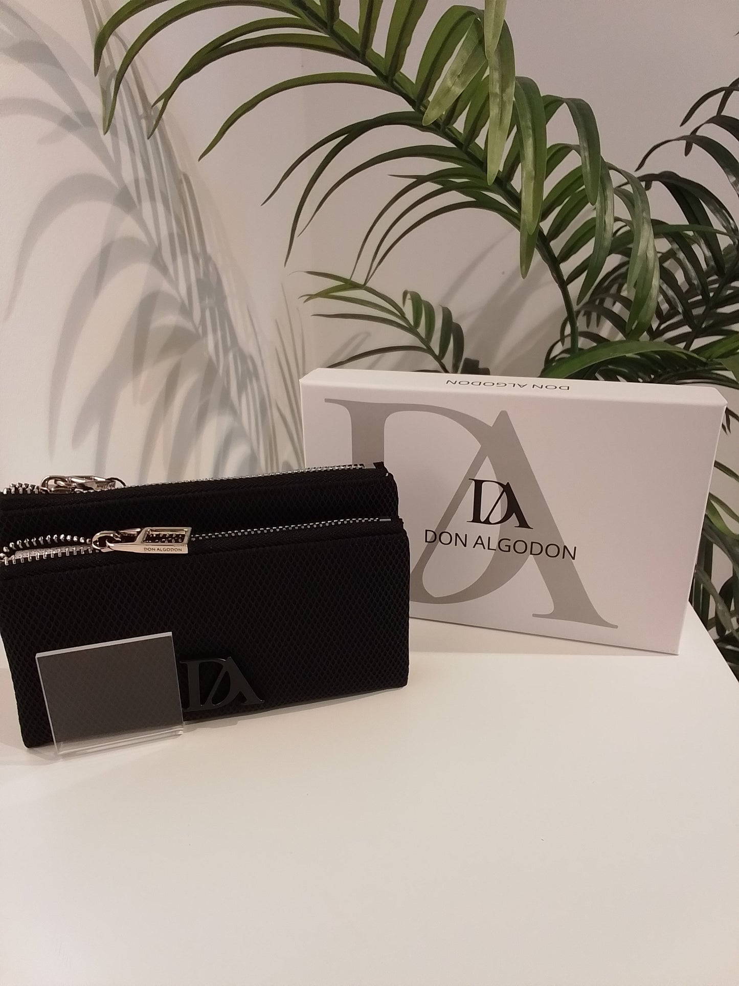 DA7808001 CARTERA NEGRA DON ALGODÓN
