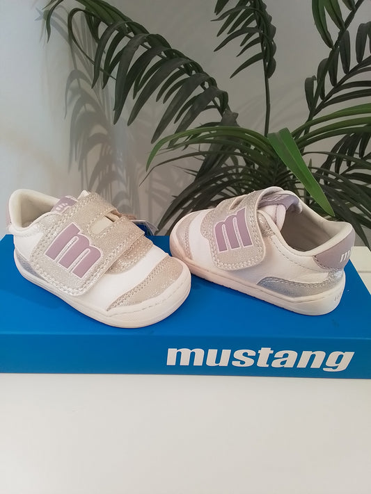 48934-IN25 BLANCO MALVA MUSTANG KIDS