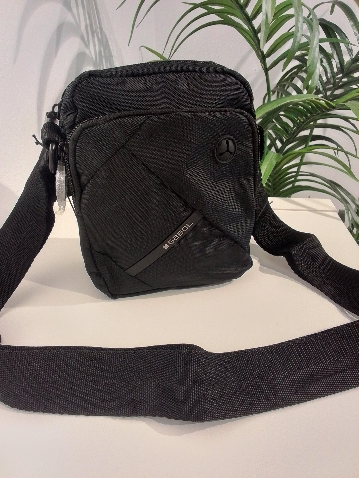 543802 BANDOLERA HOMBRE NEGRO GABOL