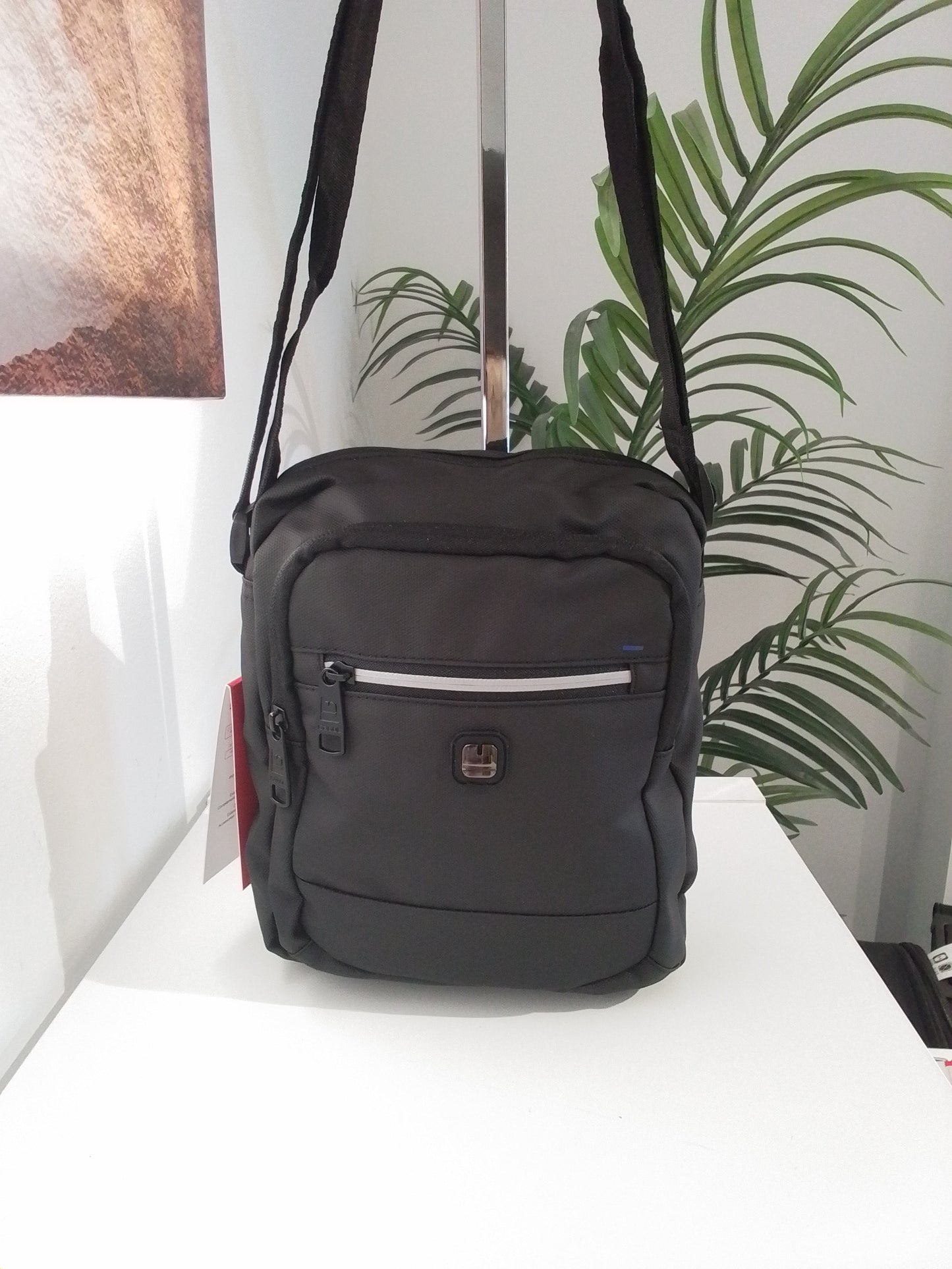 545611-V25 BANDOLERA GRIS HOMBRE GABOL